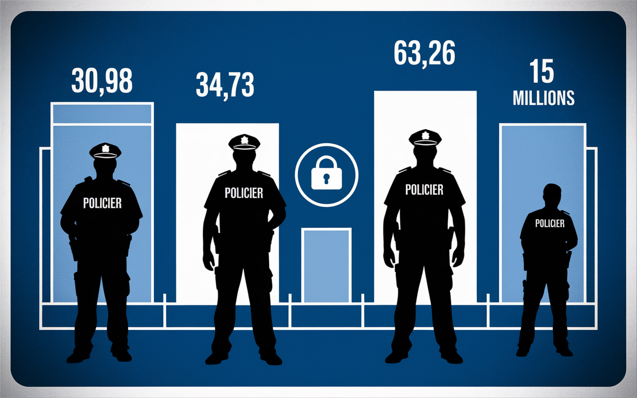 Tableau chiffres securite Hurghada 2025