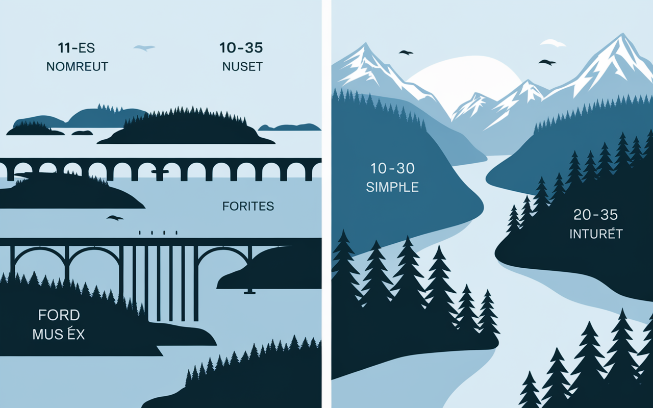 Infographie Oslo Stockholm : fjord, îles, musées, prix