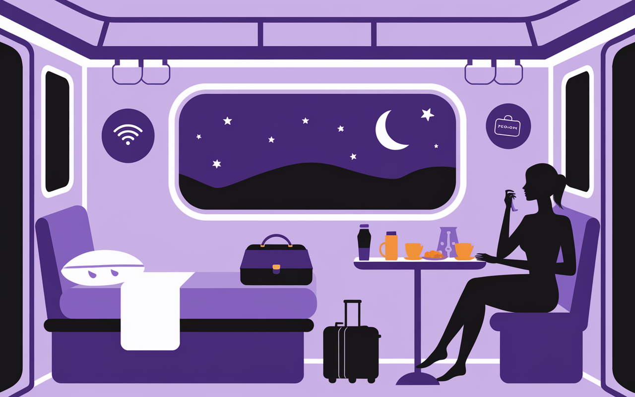 cabine couchette train le caire louxor nuit wifi