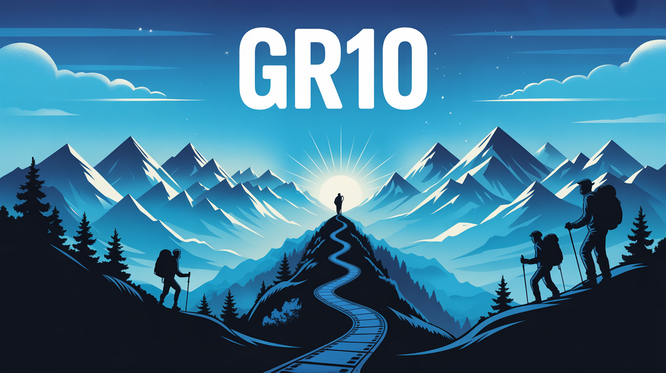 Illustration GR10 traversée Pyrénées randonneurs