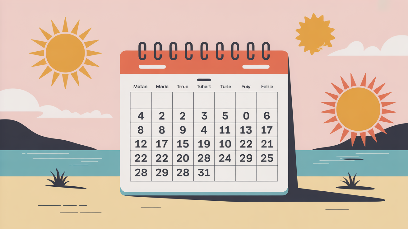 Tableau horaires coucher de soleil Bonifacio