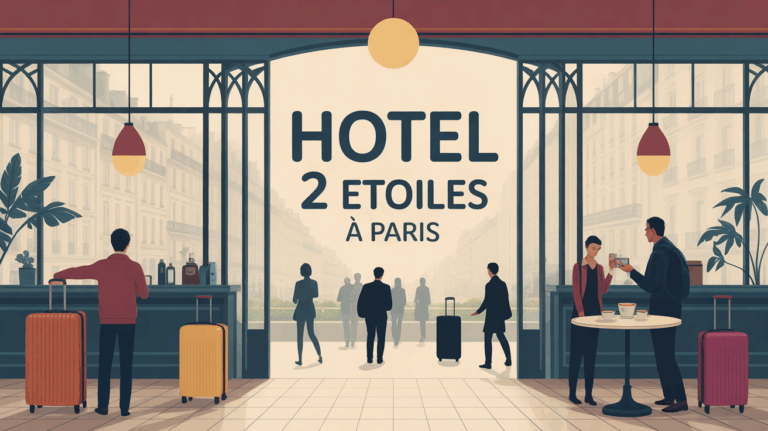 hall hotel 2 etoiles a paris avec reception
