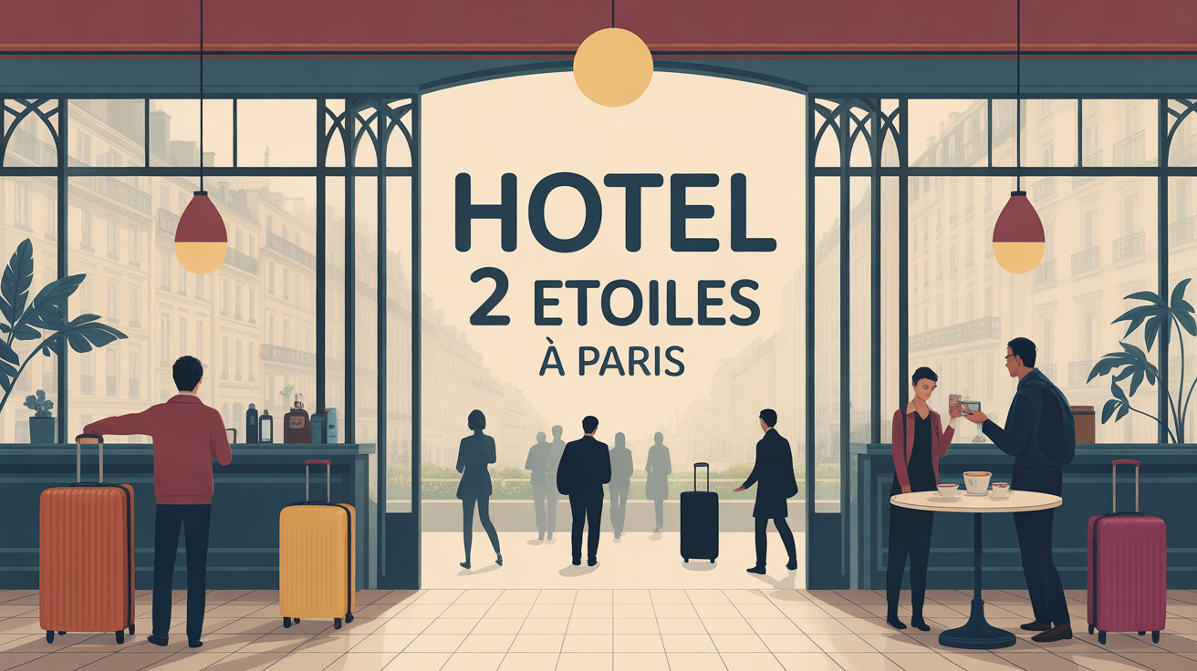 hall hotel 2 etoiles a paris avec reception