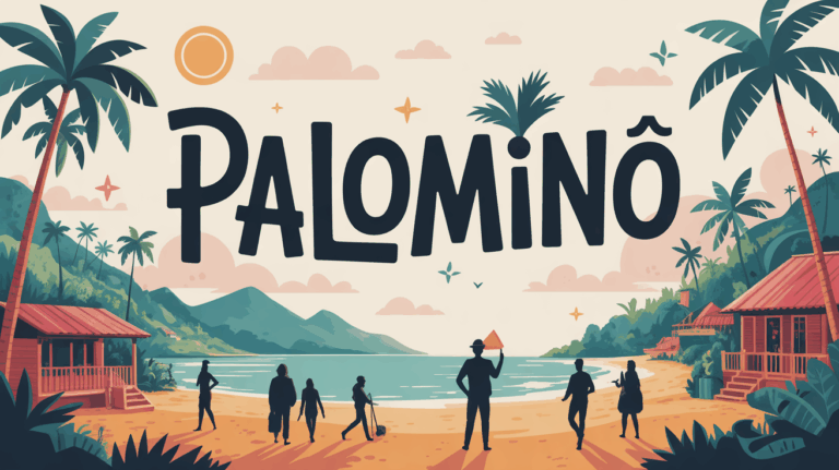 Village Palomino Colombie plage palmiers tropical