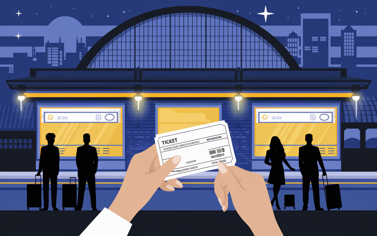 main ticket train le caire louxor gare soir