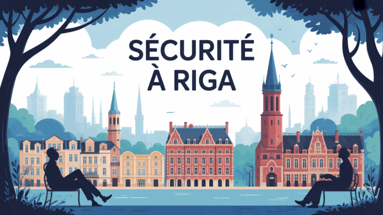 Securite a Riga image ville Art Nouveau promenade detendue