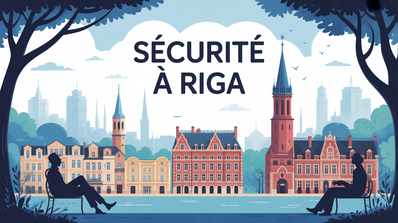 Securite a Riga image ville Art Nouveau promenade detendue