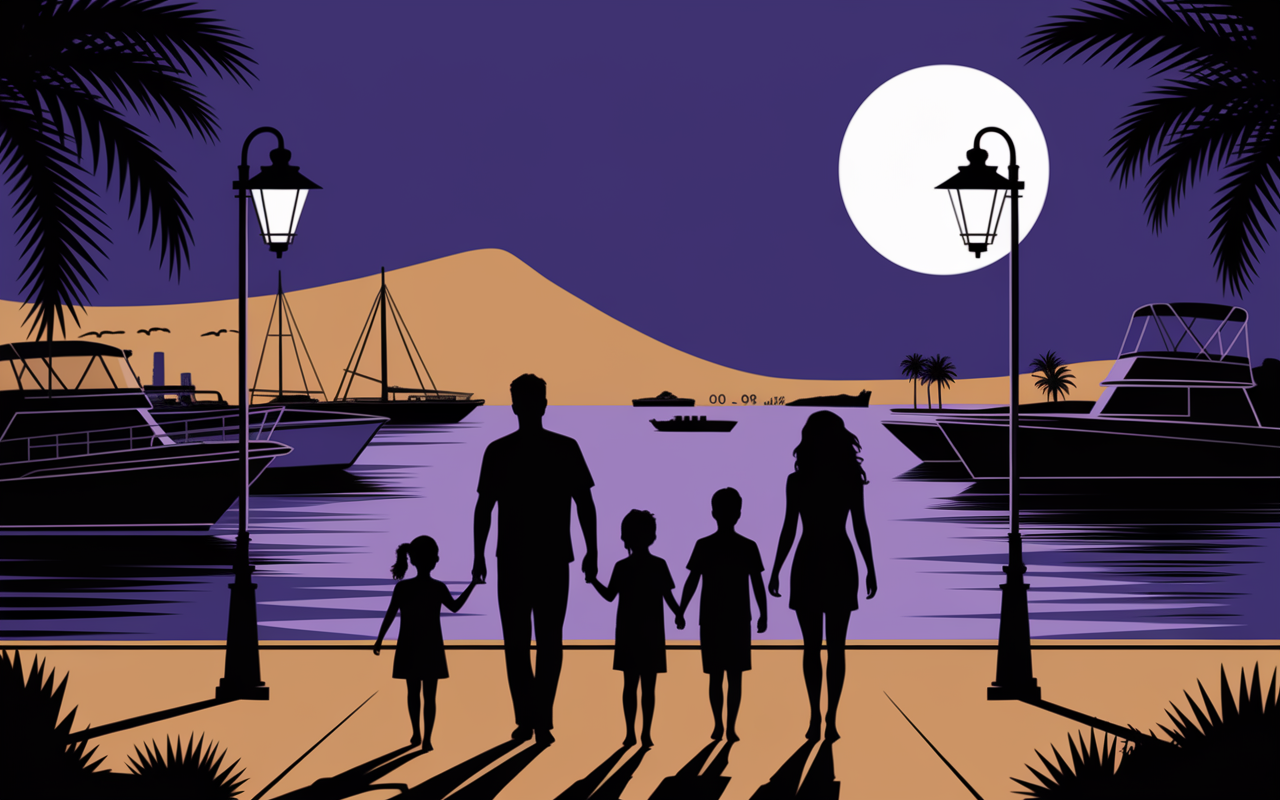 Hurghada nuit securite marina 2025