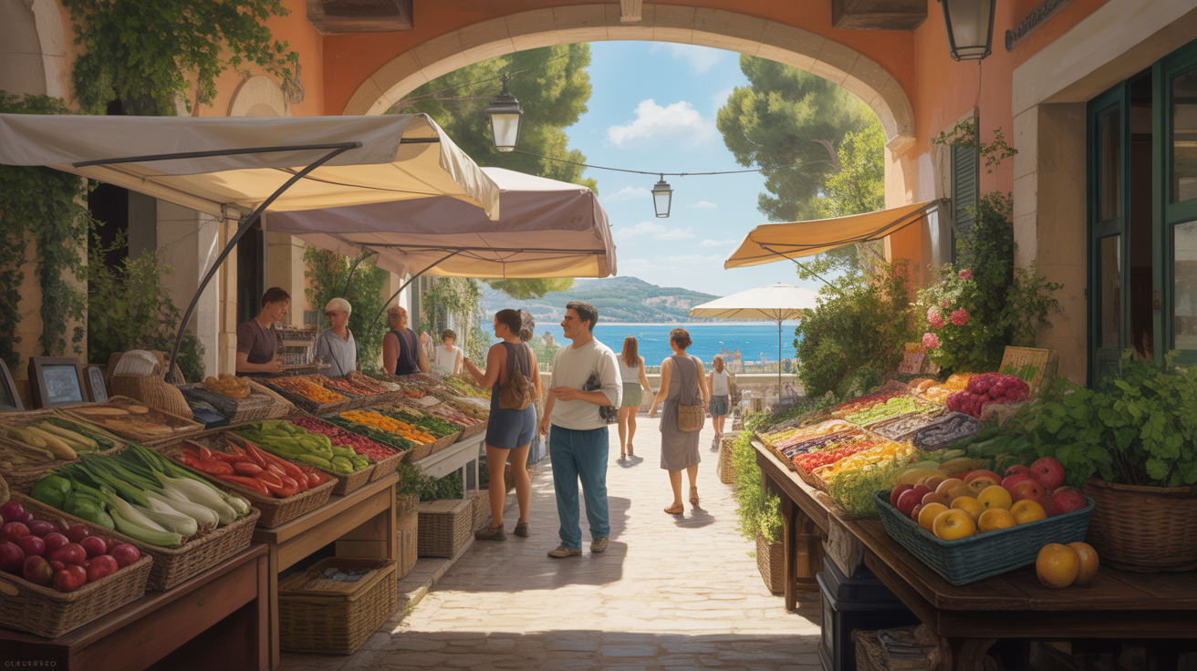 Marché provençal authentique Toulon blog