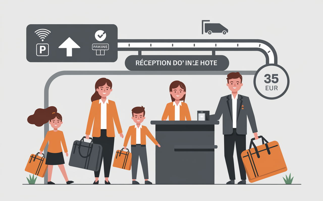 Avantages SEO hôtel étape transit voyageurs