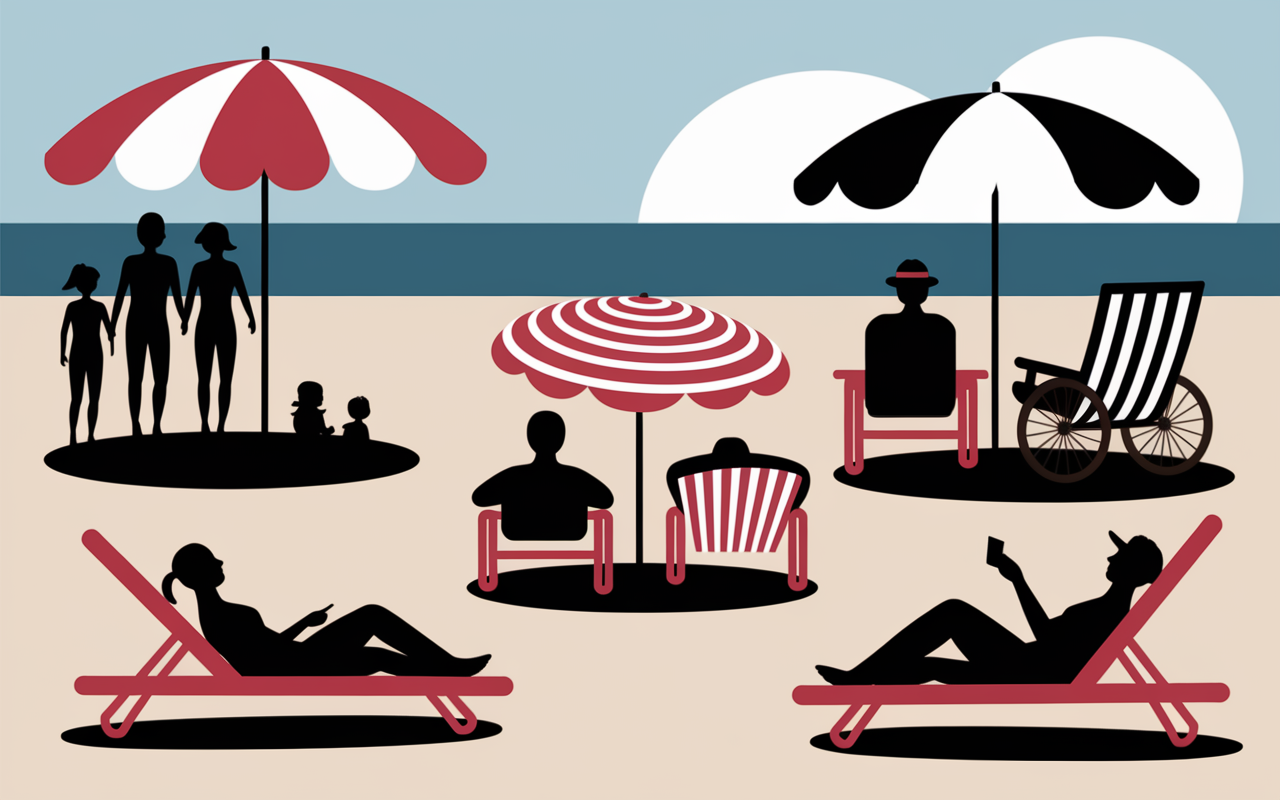 scenes profils plage naturisme corse