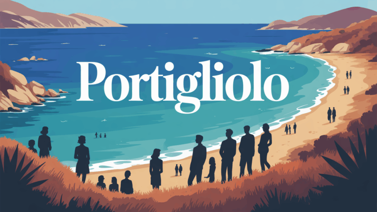 Littoral corse Portigliolo sable doré mer turquoise