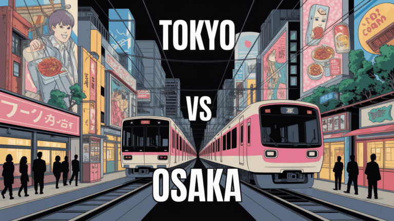 Train rapide entre Tokyo et Osaka, vie urbaine Japon