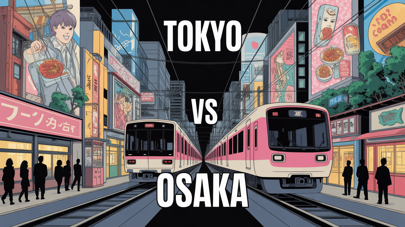 Train rapide entre Tokyo et Osaka, vie urbaine Japon