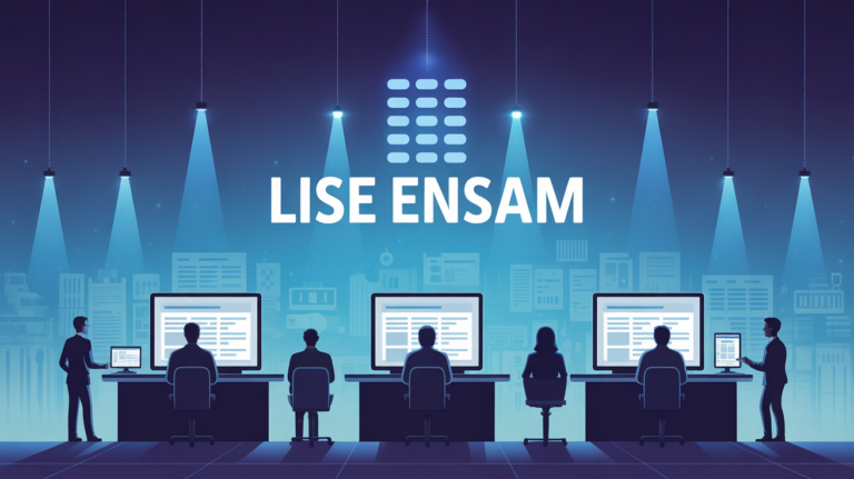 Tableau numérique avec utilisateurs LISE ENSAM, ambiance sécurisée