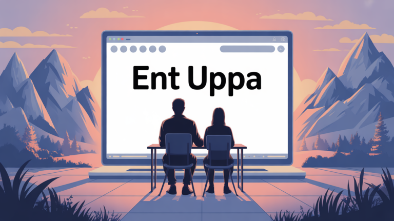 ENT UPPA parent et étudiant devant écran ambiance sereine