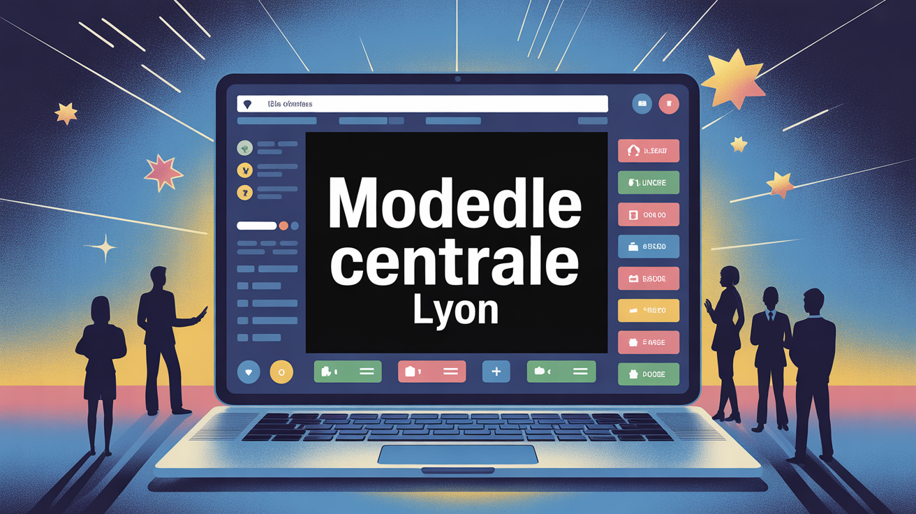 interface numerique Moodle Centrale Lyon sur ecran ordinateur