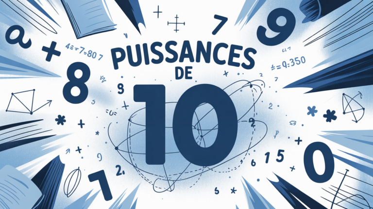 fonds mathematiques puissances de 10 chiffres