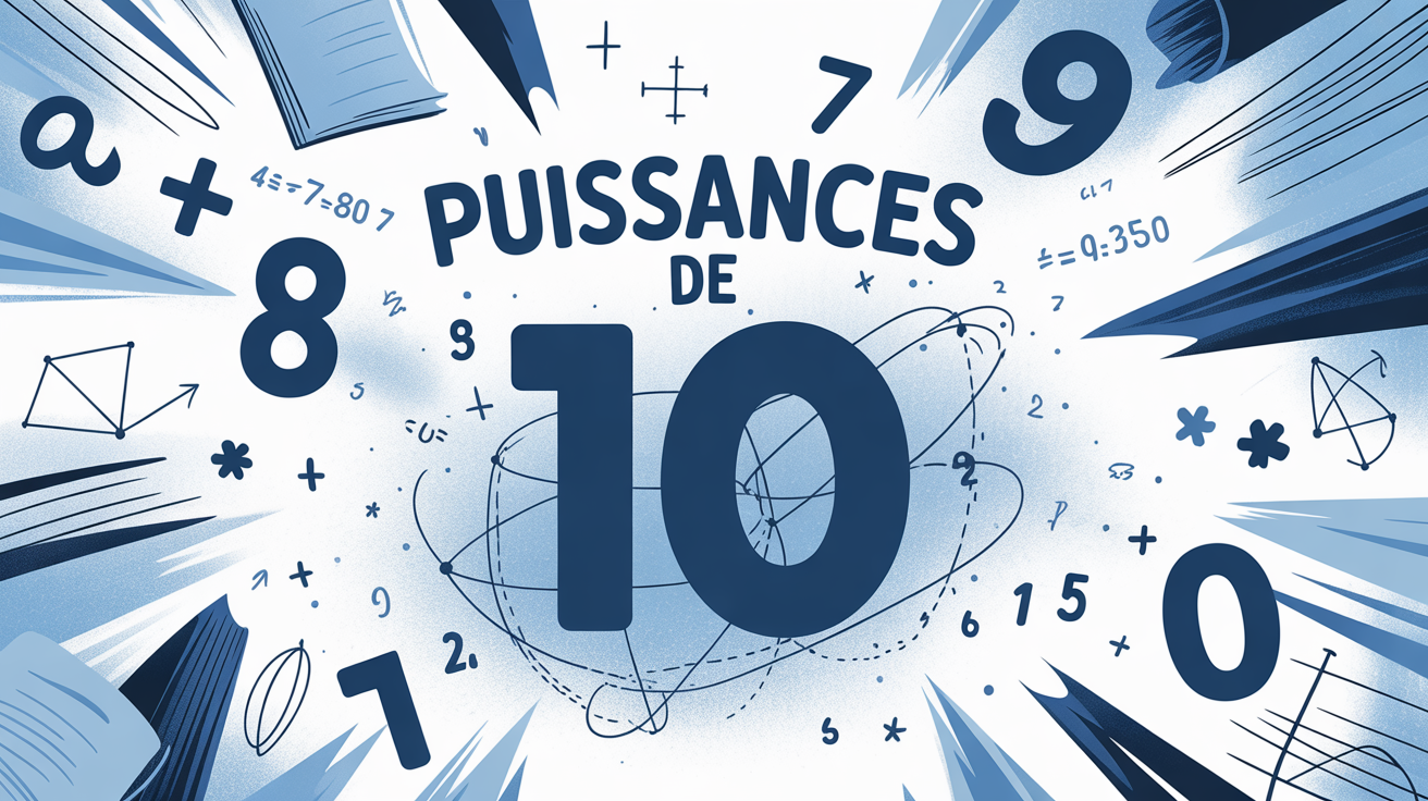 fonds mathematiques puissances de 10 chiffres