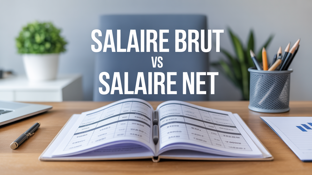 fiche paie moderne comparatif salaire brut net