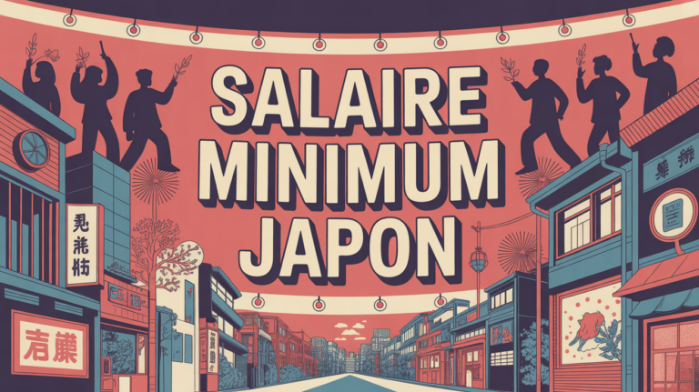 Illustration du SMIC Japon paysage urbain