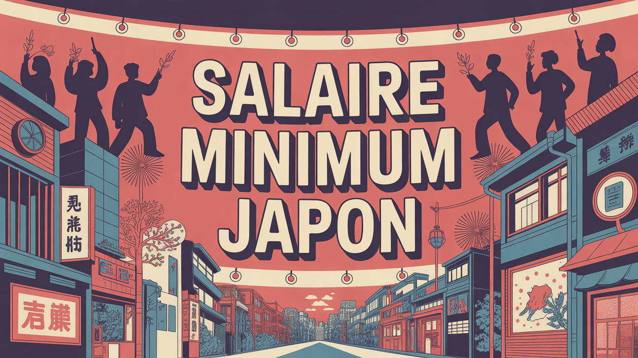 Illustration du SMIC Japon paysage urbain