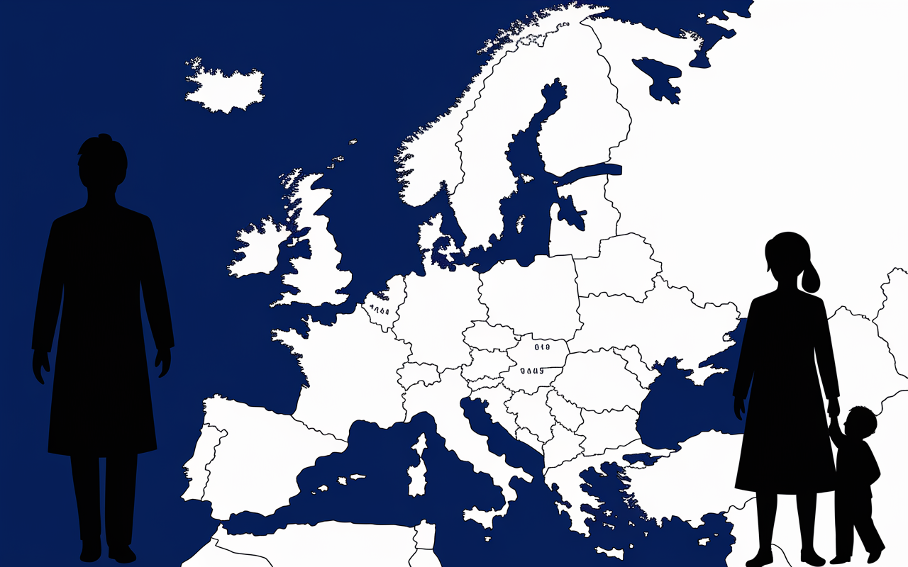 Tableau coloré dates vacances scolaires Europe par pays