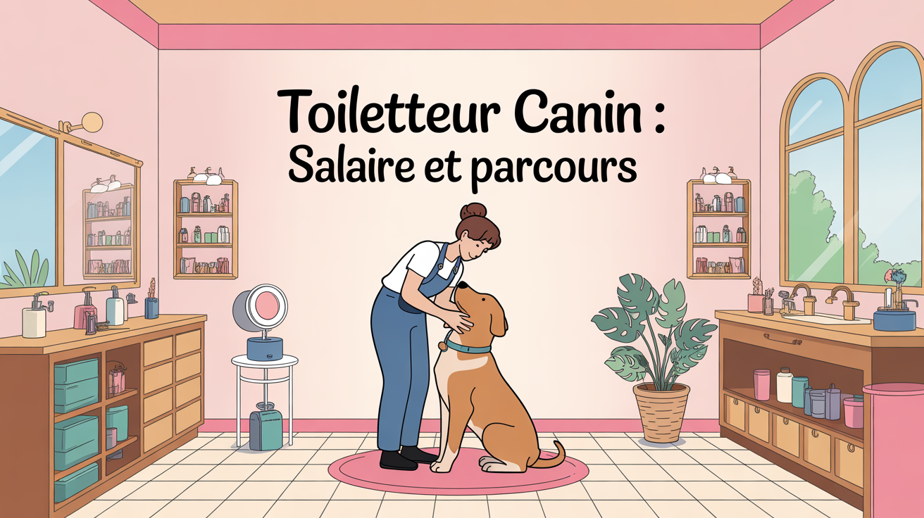 toiletteur canin salaire parcours salon professionnel