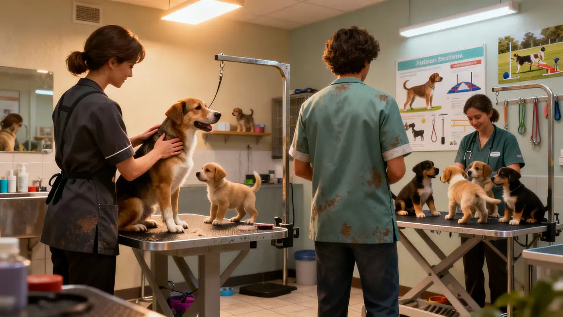 Salon animaliers formation CAP ACACED