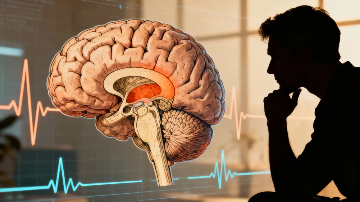 Schéma cerveau amygdale, relaxation respiration