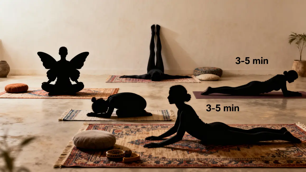 postures yin yoga sommeil support accessoires