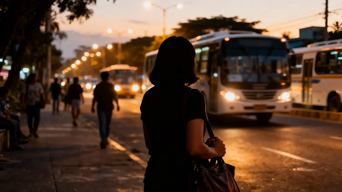 Femme seule Manille soir sécurité
