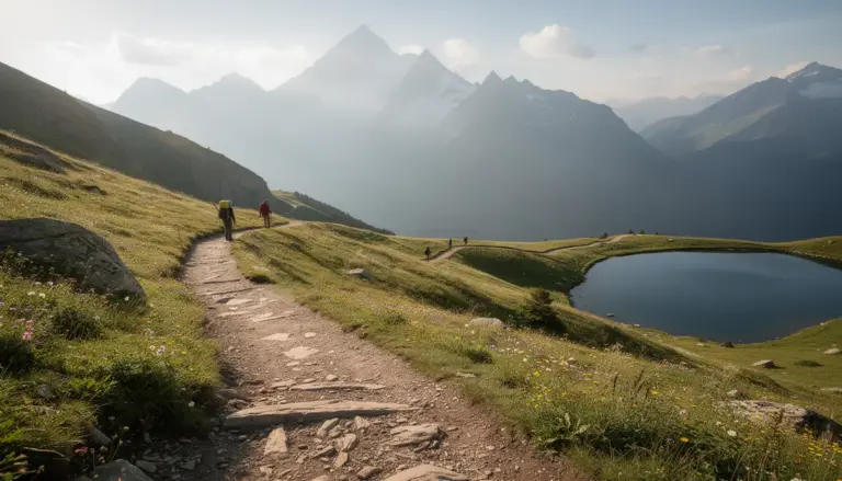 Tour du Beaufortain sentiers de randonnée et lacs d'altitude