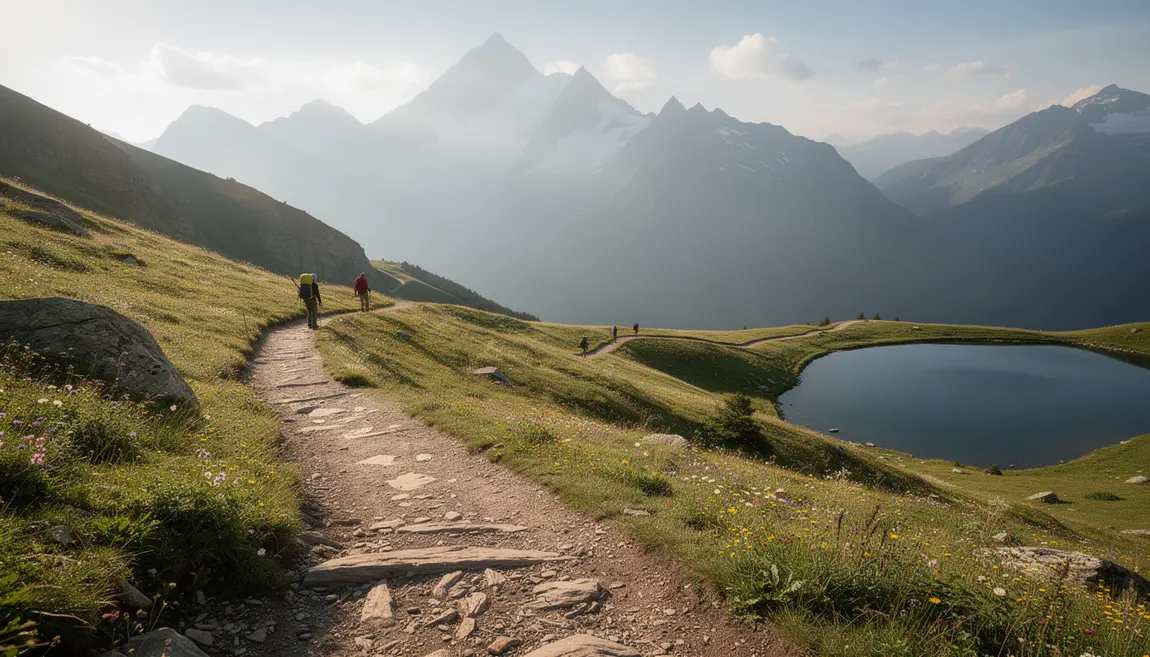 Tour du Beaufortain sentiers de randonnée et lacs d'altitude
