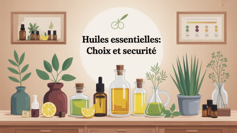quelle huile essentielle scene conseil et tableau