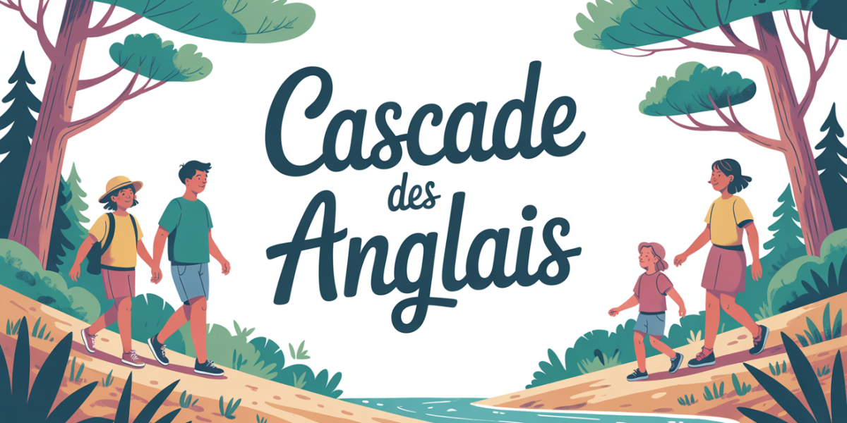 Cascade des Anglais enfants adultes foret corse GR20