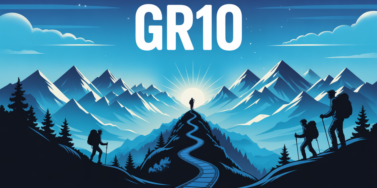 Illustration GR10 traversée Pyrénées randonneurs