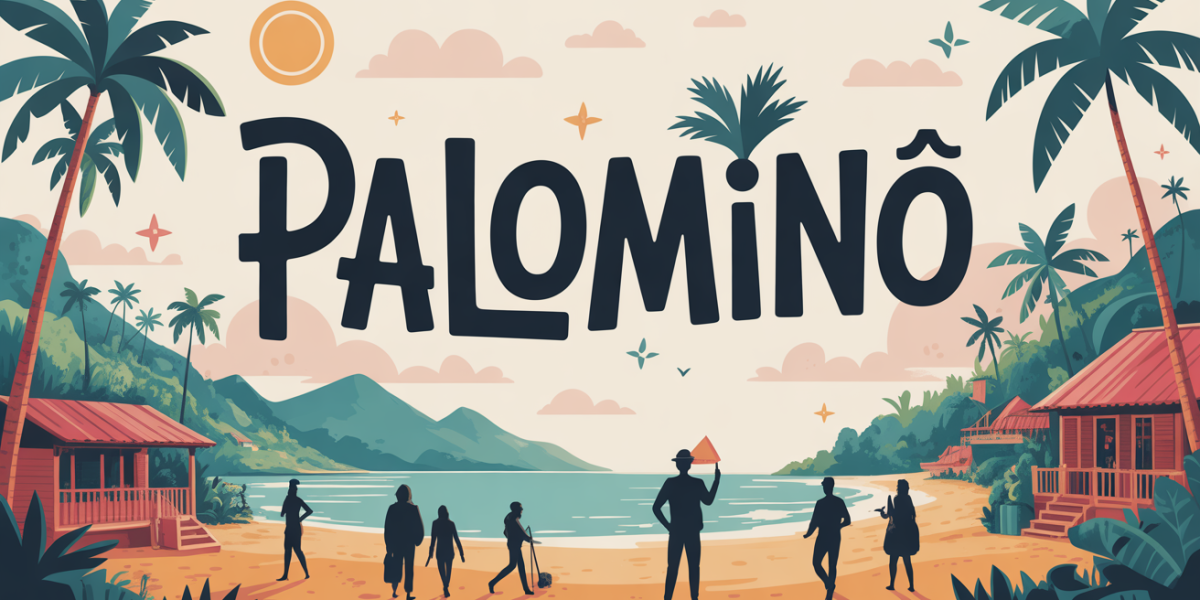 Village Palomino Colombie plage palmiers tropical
