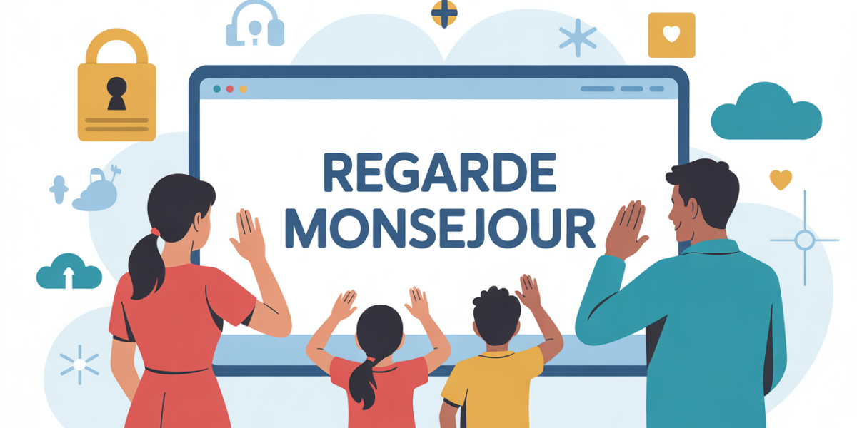 regardemonsejour illustration parents enfants blog securise
