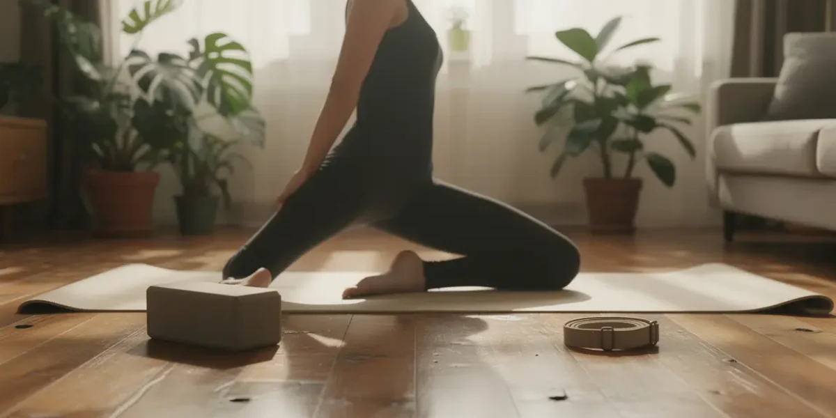 yoga maison tapis accessoires zen