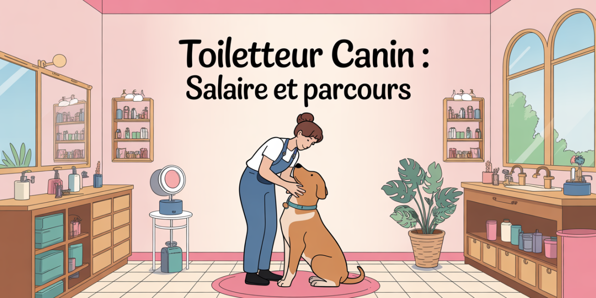 toiletteur canin salaire parcours salon professionnel
