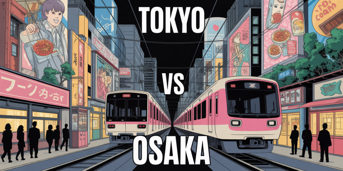 Train rapide entre Tokyo et Osaka, vie urbaine Japon