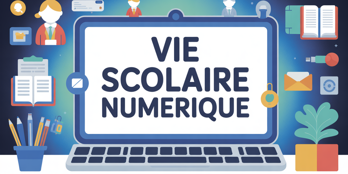 Grand ecran bleu ENT Marne avec profils eleve parent enseignant et icones